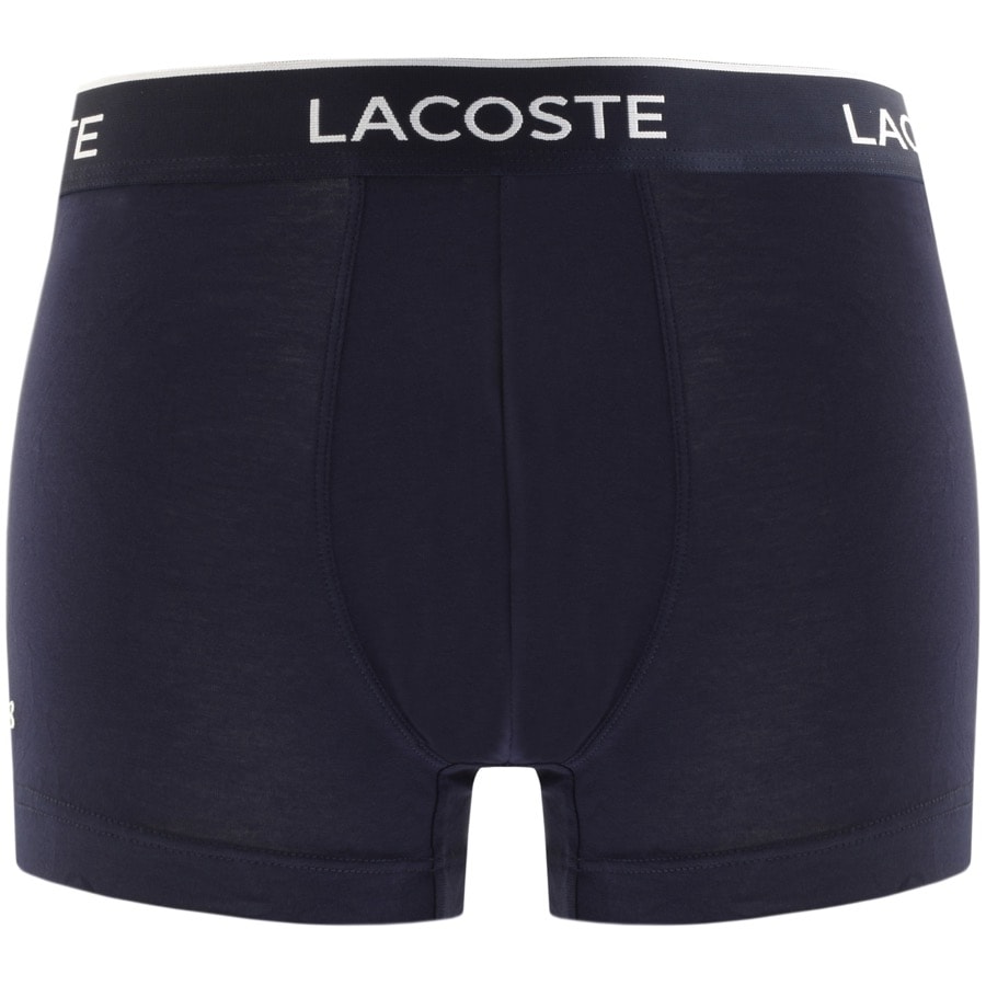 Alternative Image for ProductLacoste Underwear Triple Pack Boxer Trunks Navy2